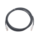 Patch Cord MC6 Modular Cat6 UTP, CM/LS0H, 7ft, Color Negro