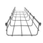 Charola Bimetálica Tipo Malla 66/150 mm, Ideal Para Utilizarse al Exterior o Zonas Húmedas, Hasta 158 Cables Cat6, Tramo de 3 Metros