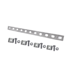 Kit 4 Para Unir Tramos de Charolas y Hacer Derivaciones es Ideal Para Utilizarse al Exterior o Zonas Húmedas (13 piezas)