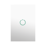 (ZWAVE) Interruptor On/Off panel táctil touch inalámbrico Zwave Plus 1 boton. No requiere cable neutro, Compatible con Hubitat HC8, Álula  M2M, otros