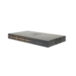 Switch cnMatrix EX1028  de 24 puertos PoE 802.3af/at, 200 W, Gigabit Ethernet y 4 SFP, Capa 2,  gestión en la nube