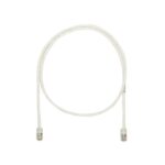 Cable de parcheo UTP Categoría 5e, con plug modular en cada extremo - 4.3 m. - Blanco mate
