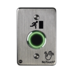 Interruptor IR NoTouch® de Acero Inoxidable, De un solo grupo, Símbolo de puerta