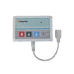 Terminal de Cama Inalámbrico / Botón de Alarma Presencia y Médico / IP54 / Material ABS Antibacteriano / RF 433MHz / 400 metros Distancia Transmisión (linea de vista)/ Alimentación 2xAAA / Protocolo POCSAG