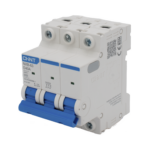 Pastilla para Riel Din, 3 Polos, 40 Amp, Vca:110/415v, 6kA, Catálogo: NXB633PD40, Serie: NXB-63.