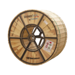 Carrete de 4 km de Fibra Óptica Aérea (ADSS) G.652D, Monomodo de 72 Hilos, Exterior, Span 100, Loose Tube