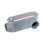 Caja Oval Roscada tipo LL de 2" (50.8 mm) / Incluye tapa y tornillos.