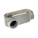 Caja Oval Roscada tipo LR de 1" (25.4 mm) / Incluye tapa y tornillos.