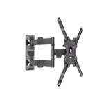 Montaje de Pared Articulado para Monitor de 32-55" / Soporta hasta 27.2 Kg / Vesa 400 x 400 / 100 x 100 / Acero / Separación a Pared de 5 cm a 40 cm