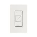 (Caseta Wireless) Atenuador, aumenta/disminuye intensidad de Iluminación, requiere cable neutro. 250W LED /1000 INC/HAL