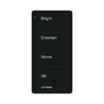 Control inalambrico PICO, 4 botones para con escenas ya predefinidas y grabado.