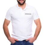 Playera Tipo Polo Color Blanco KENWOOD