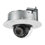 Cámara Domo de 4K con AI, WDR 120dB, P-iris, Lente Motorizado de 4.5 a 10 MM, Ranura para SD, WiseStream II, para Montaje en Plafón