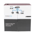 Bobina de Cable UTP 305 m, Cat5e Con DOBLE FORRO, para Exterior, CLIMAS EXTREMOS, Color Negro