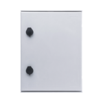 Gabinete de Poliéster IP65 Uso en Intemperie (300 x 400 x 200 mm) con Placa Trasera Interior de Plástico (Incluye Chapa y Llave).