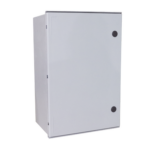 Gabinete de Poliéster IP55 Uso en Exterior (800 x 1000 x 300 mm) con Placa Trasera Interior de Plástico (Incluye Chapa y Llave).
