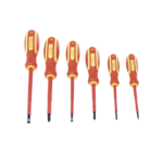 Juego de 6 desarmadores Aislados Bicolor 1000v