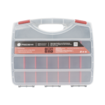 Caja Organizadora con 21 Divisiones Fabricada en Plástico de Alta Resistencia de 38x31x7 cm.