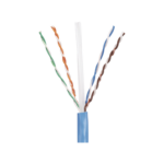 Bobina de Cable UTP 305 m. de Cobre, PanNet, Azul, Categoría 5e (24 AWG), PVC (CM), de 4 pares