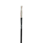 Bobina de Cable UTP de 4 Pares, Con Aislamiento de Fluoropolímero, Cat6A (23 AWG), Uso Interior/Exterior Para Entorno Ambiental de Altas Temperaturas (Hasta 125ºC) , CMP (Plenum), Color Negro, 305 m