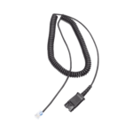 Cable adaptador para diademas modelo HT101, HT201 y HT202 para compatibilidad con teléfonos Grandstream, análogos, digitales, etc.