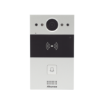 Videoportero de 1 Botón / Lector de Tarjetas MIFARE y PROX EM / Notificación a APP / 100% en la Nube / Notificación por Llamada Telefónica / SIP / ONVIF / IP65 / Cámara 2MP / Panel de Aluminio / Control de 2 Puertas