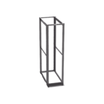 Rack de Cuatro Postes Estándar de 19", Rieles Con Orificio Para Tuerca Enjaulada, Profundidad Máxima de 41.5 in, 45 Unidades de Rack, Color Negro