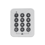 ALULA - PINPad Estación de Armado Local / Alimentación por Batería / Instalación Sin Herramientas / Desarmado seguro de 4 a 10 dígitos / Armado de 1 Botón