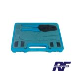 Kit de Pinzas (RFA-4005-20) con 2 Juegos de Mordazas (RFA-4005-01 y RFA-4005-02) para Instalar Conectores de Anillo Plegable, Incluye Estuche de Plástico