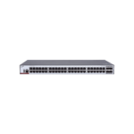 Switch Administrable Capa 3 con 48 puertos Gigabit + 4 SFP+ para fibra 10Gb, gestión gratuita desde la nube.