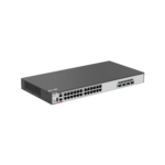 Switch Core PoE 802.3bt 370W Capa 3 Multi-Gigabit 24 puertos 5Gb/2.5Gb/1Gb/100M, 4 puertos fibra SFP28 25Gb