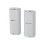 Kit Enlace Inalámbrico de 500 m Preconfigurado + Ajuste Automático de Potencia / Hasta 300 Mbps / Doble Puerto LAN