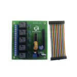 Tablilla interfaz de 5 relevadores con arnés 20x2 pines para Raspberry Pi