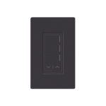 (RadioRa3) Botonera Sunnata Negro 3 escenas y 2 botones subir/bajar para Radio RA3, programe escenas diferentes en cada botón.