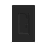 (RadioRa3) Botonera Sunnata Negro 2 escenas para Radio RA3, programe escenas diferentes en cada botón.