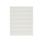 Paquete de Hojas con 2500 Etiquetas de Identificación Auto-laminadas para Impresora Láser/Inyección de Tinta, para Cables de 4.1 a 8.1 mm de Diámetro (10 - 6 AWG), Color Blanco