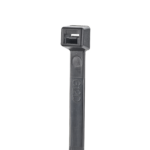 Cincho de Nylon 6.6 StrongHold™, 300mm largo x 3.6mm ancho, Color Negro, Exterior Resistente a Rayos UV, Paquete de 100pz