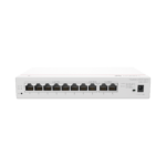Router eKit / 2 Puertos WAN Gigabit / 1 Puerto LAN/WAN Gigabit  / 7 Puertos PoE LAN Gigabit / Presupuesto PoE 124 W / Rendimiento de 2 Gbps / Controlador (64 APs) / Hasta 250 clientes / Libre de licenciamiento