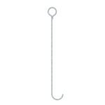 Ancla para retenida para torre de 45 mts. Tipo Piso con Galvanizado por Inmersión en caliente.