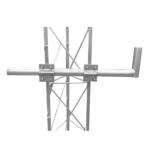 Brazo tipo Bastón. Inmersión en Caliente. Largo: 80 cm. Alto: 20 cm. Tubo: 1-1/2" Ced.30