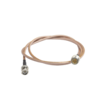 Jumper Fabricado con Cable LP-142 conectores BNC/N Hembra de 110 cm.