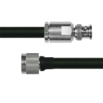 Cable Coaxial RG-214/U de 180 cm, en 50 Ohm, 0.425", CD-4 GHz, con Conectores BNC Macho a N Macho.