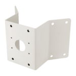 Adaptador de esquina compatible con montaje de pared SBP-300WM1, para domos fijos y PTZ Wisenet en interior o exterior