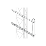 Brazo Lateral Liviano para Tramo STZ30G Galvanizado por Inmersión en Caliente.