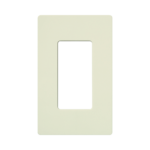 Tapa 1 espacio, de pared, color tipo galleta Satin