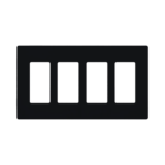 PLACA DE PARED 4 ESPACIOS