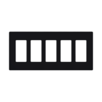 PLACA DE PARED 5 ESPACIOS