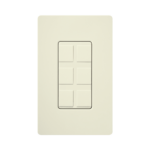 Caja de pared para varios contactos de red o tel, 6 mini espacios