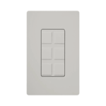 Caja de pared para varios contactos de red o tel, 6 mini espacios