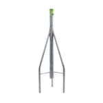 Tramo de Remate (Copete) para Tramo STZ-30 Galvanizado Electrolítico con Opresores para Pararrayo.